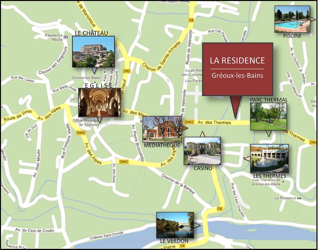 La Residence - N° 02 - T2 Classe** Greoux-les-Bains Bagian luar foto